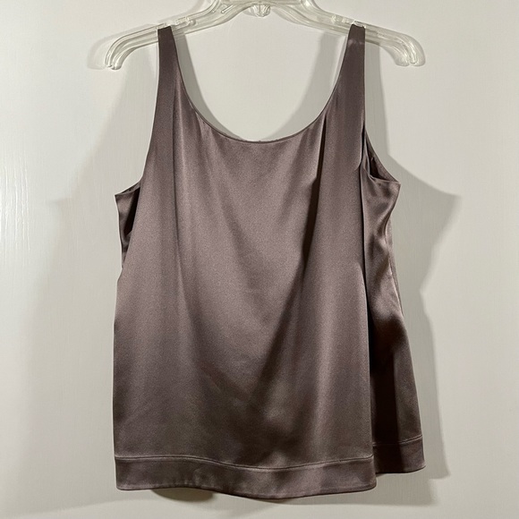 Eileen Fisher silk tank. Fully lined. Size: petite large - Picture 2 of 5